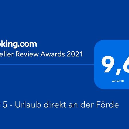 Loft 5 - Urlaub Direkt An Der Foerde Διαμέρισμα Φλένσμπουργκ Εξωτερικό φωτογραφία